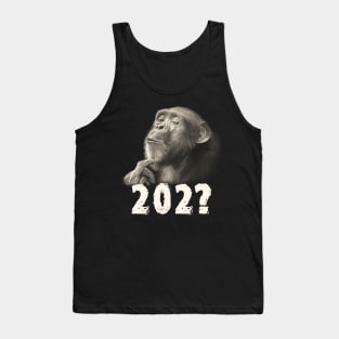 Quirky 2022 New Year Question Mark Tank Top